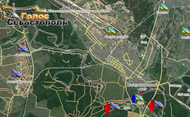 Сводка военных событий в Новороссии за 24.12.2014