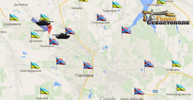 Сводка военных событий в Новороссии за 25.12.2014