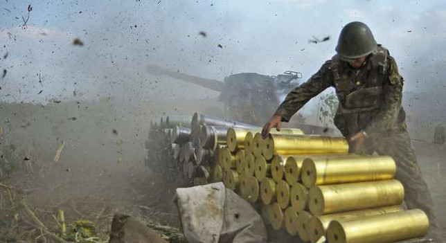 Мариуполь: обстрел Сартаны, или Как украинские военные зарабатывают на гильзах Мариуполь: обстрел Сартаны, или Как украинские военные зарабатывают на гильзах