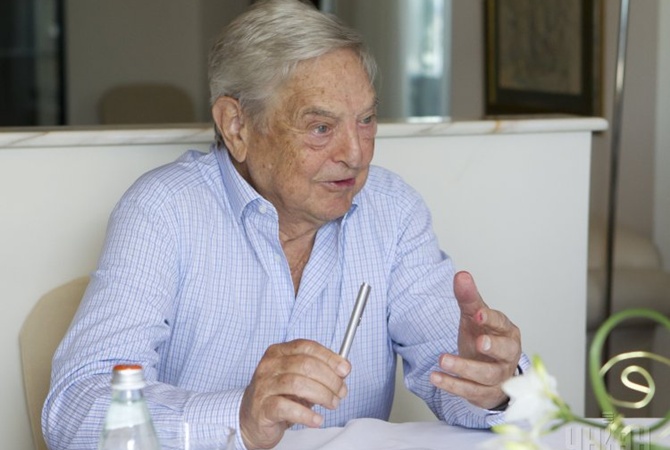 Сорос прилетел в Киев с засекреченным визитом Сорос прилетел в Киев с засекреченным визитом