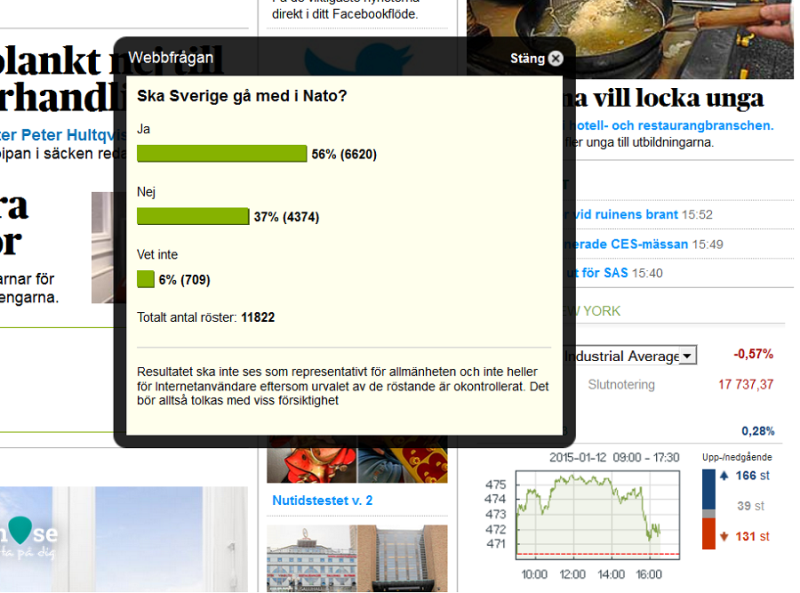Шведские военные: нам нужно много миллиардов, а не то Россия устроит нам "гибридную войну"