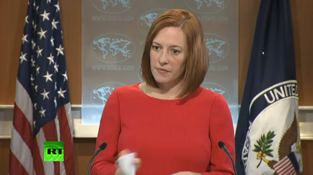 Псаки не ответила конкретно на вопрос о том, отвечают ли действия Киева Минским соглашениям Псаки не ответила конкретно на вопрос о том, отвечают ли действия Киева Минским соглашениям