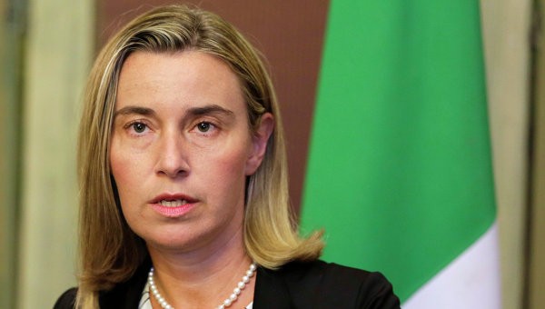 Могерини призвала РФ повлиять на ополченцев Могерини призвала РФ повлиять на ополченцев