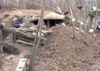 Владимир Орлов в гостях у отряда ополчения "Хулиган"