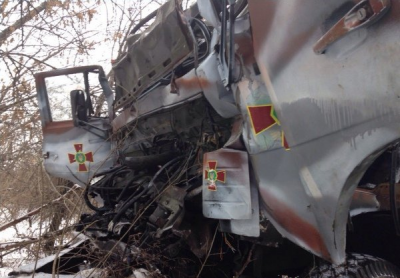 Минус 30 карателей - ДТП в зоне АТО