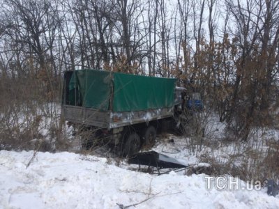 Минус 30 карателей - ДТП в зоне АТО