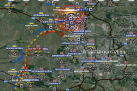 Обзор карты боевых действий 10.01.2015