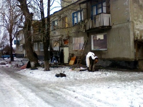 Преступления укрофашистов на Донбассе 13-14/01/2015