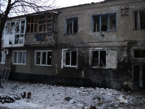 Преступления укрофашистов на Донбассе 13-14/01/2015