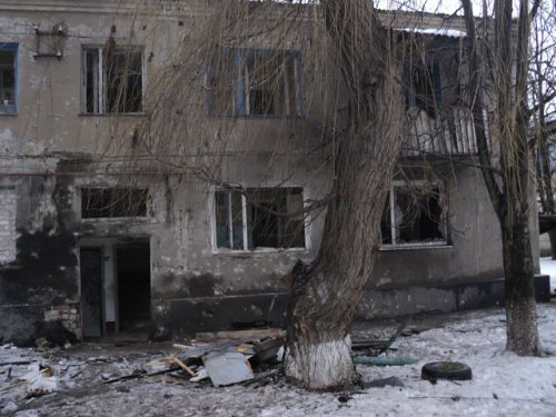 Преступления укрофашистов на Донбассе 13-14/01/2015