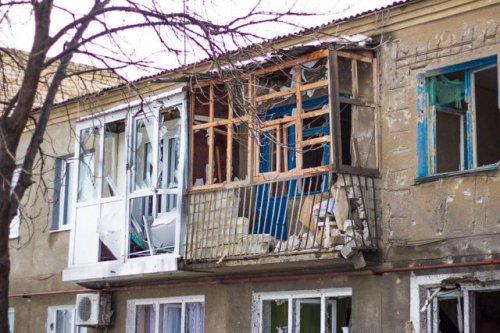 Преступления укрофашистов на Донбассе 13-14/01/2015