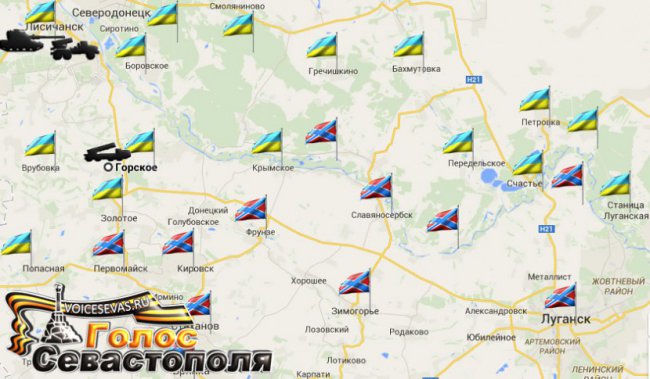 Сводка военных событий в Новороссии за 16.01.2015