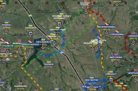 Обзор карты боевых действий 26.01.2015