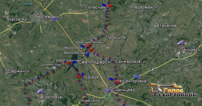 Сводка военных событий в Новороссии за 27.01.2015
