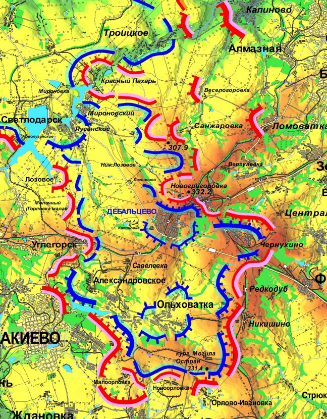 Сводка военных событий в Новороссии за 31.01.2015 Сводка военных событий в Новороссии за 31.01.2015