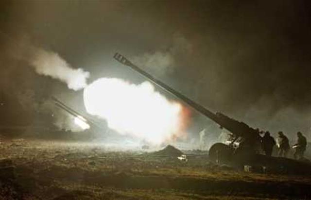 Дебальцевский выступ. 1 февраля. Вечер Дебальцевский выступ. 1 февраля. Вечер