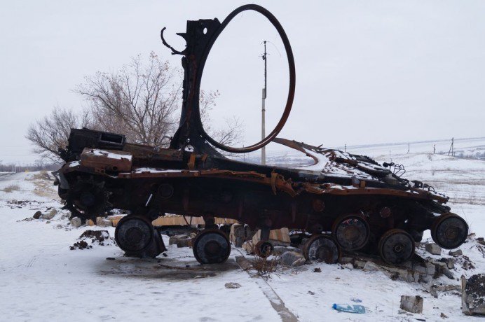 Активисты партии ПВО побывали на передовой линии фронта в Новороссии. Личные впечатления...