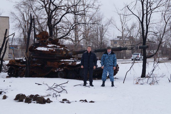 Активисты партии ПВО побывали на передовой линии фронта в Новороссии. Личные впечатления...