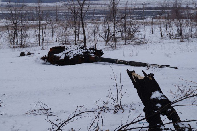Активисты партии ПВО побывали на передовой линии фронта в Новороссии. Личные впечатления...