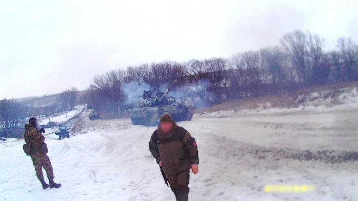 Подробности боя танкистов ЛНР за высоту 307,9 Подробности боя танкистов ЛНР за высоту 307,9