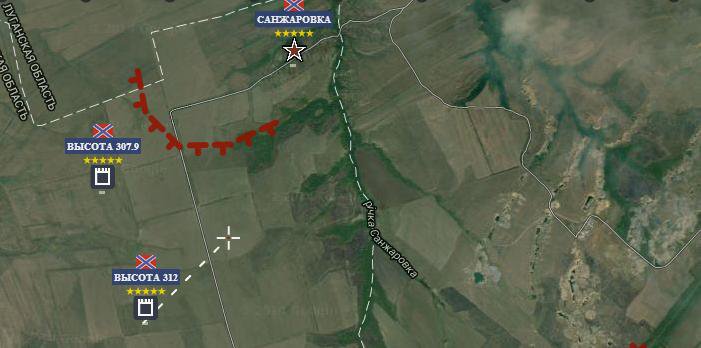 Под Дебальцево, разбитые позиции Укров Под Дебальцево, разбитые позиции Укров