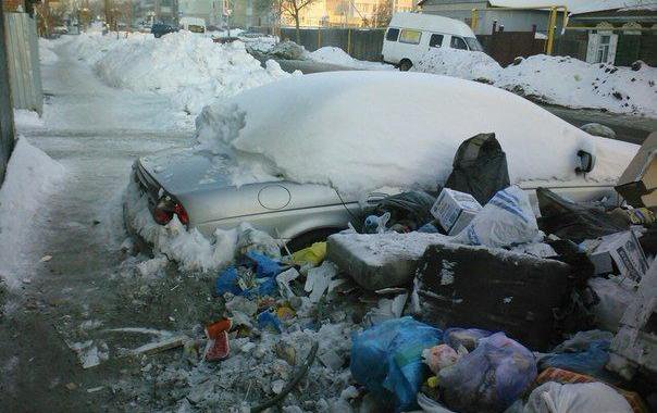 Сибиряки на помойке обнаружили Jaguar