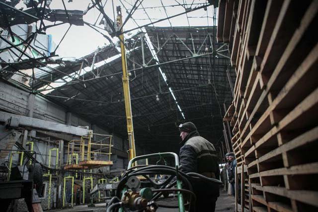 Мощный взрыв в Донецке Мощный взрыв в Донецке