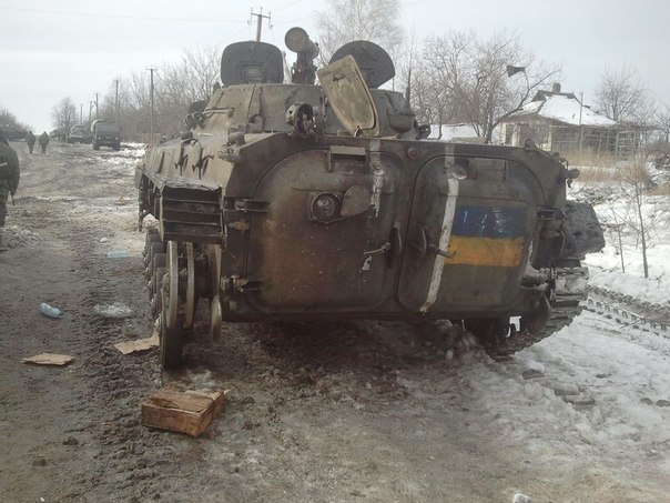 Дебальцевский котел. 11 февраля