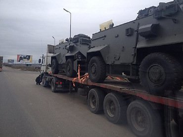 Очередной бронированный металлолом для Украины Очередной бронированный металлолом для Украины