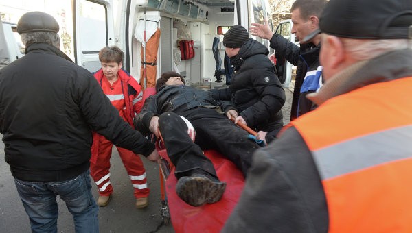 Делегация бундестага стала свидетелем артобстрела Донецка