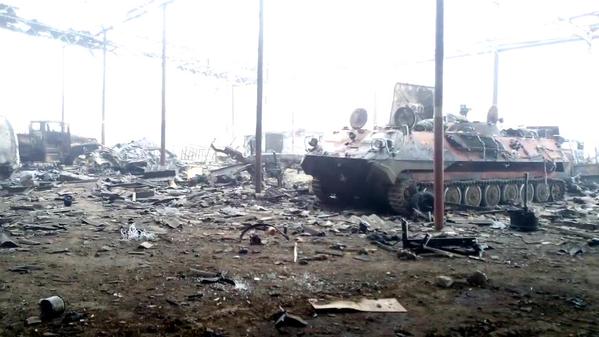 Разгром позиций хунты в Дебальцево Разгром позиций хунты в Дебальцево