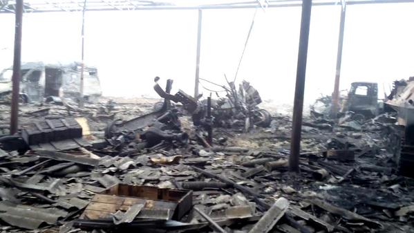 Разгром позиций хунты в Дебальцево Разгром позиций хунты в Дебальцево