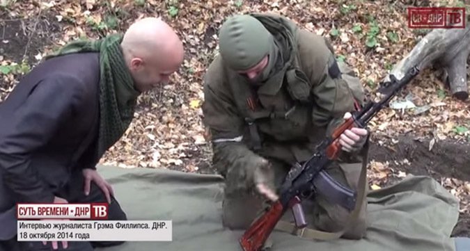 Грэм Филлипс: я хочу быть военкором и во время перемирия Грэм Филлипс: я хочу быть военкором и во время перемирия