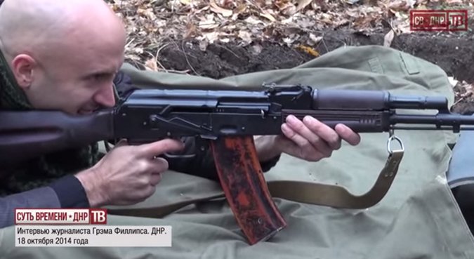 Грэм Филлипс: я хочу быть военкором и во время перемирия Грэм Филлипс: я хочу быть военкором и во время перемирия