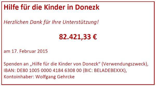 Депутаты Бундестага намерены создать Международный фонд поддержки детей Донбасса