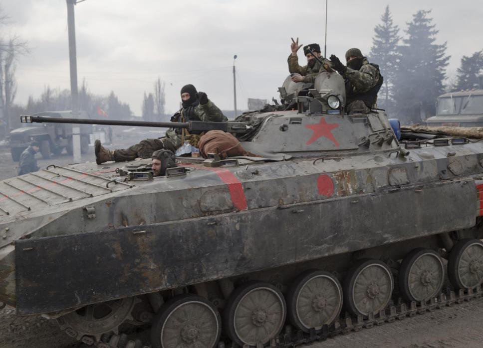 Сводки от ополчения Новороссии 22.02.2015