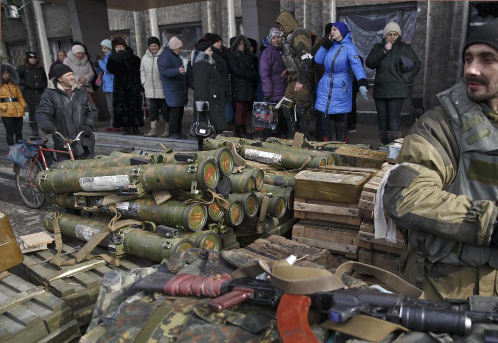 Сводки от ополчения Новороссии 22.02.2015