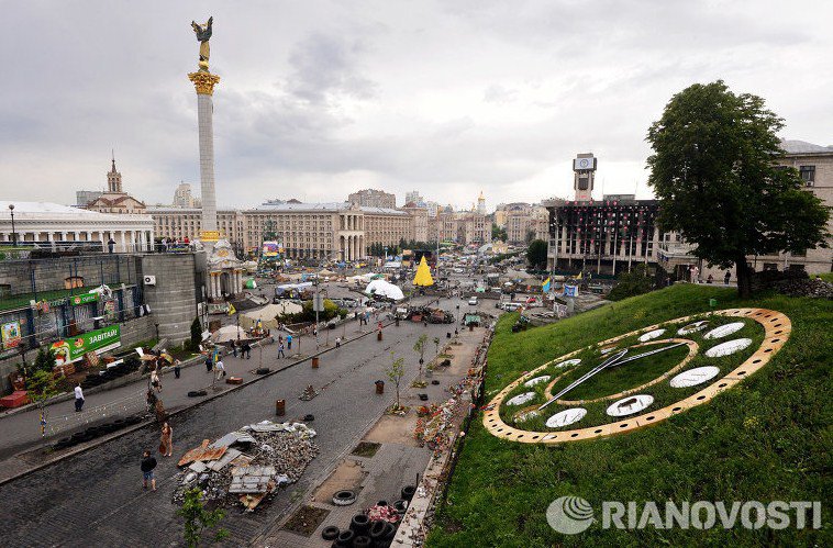 Die Zeit о годовщине Майдана: энтузиазм в Киеве сменяется страхом Die Zeit о годовщине Майдана: энтузиазм в Киеве сменяется страхом