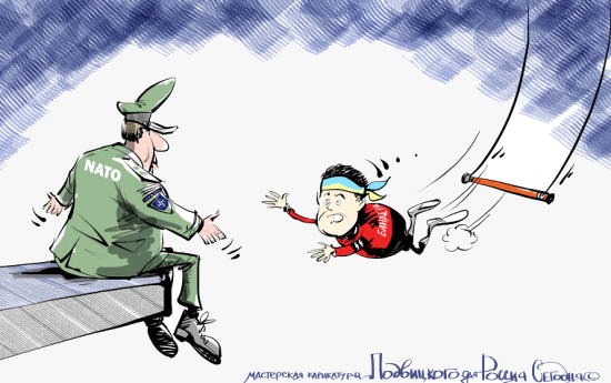 Запад подстрекает Киев к войне Запад подстрекает Киев к войне