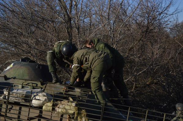 Сводки от ополчения Новороссии 25.02.2015