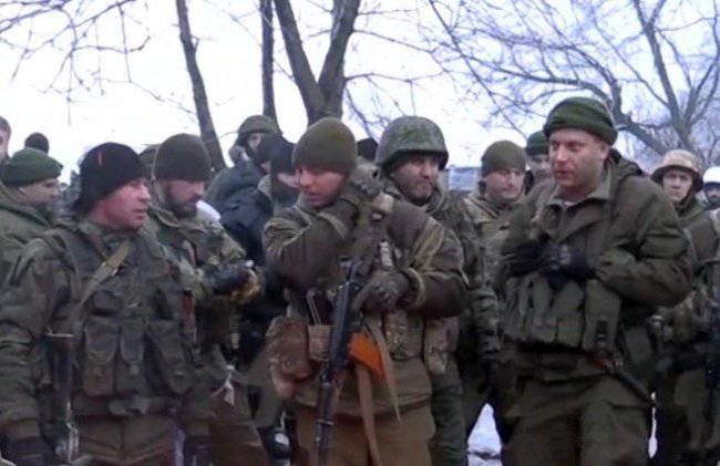 Дебальцевский выступ. 1 февраля. Вечер