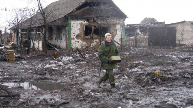 Фото-репортаж из Никишино от военкора "Борисыча"