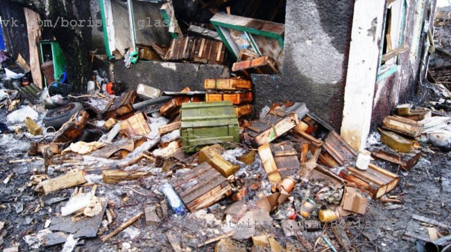 Фото-репортаж из Никишино от военкора "Борисыча"