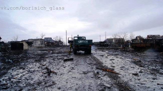 Фото-репортаж из Никишино от военкора "Борисыча"