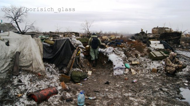 Фото-репортаж из Никишино от военкора "Борисыча"