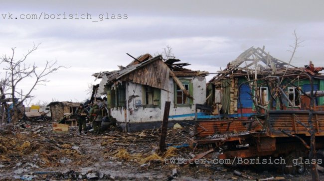 Фото-репортаж из Никишино от военкора "Борисыча"