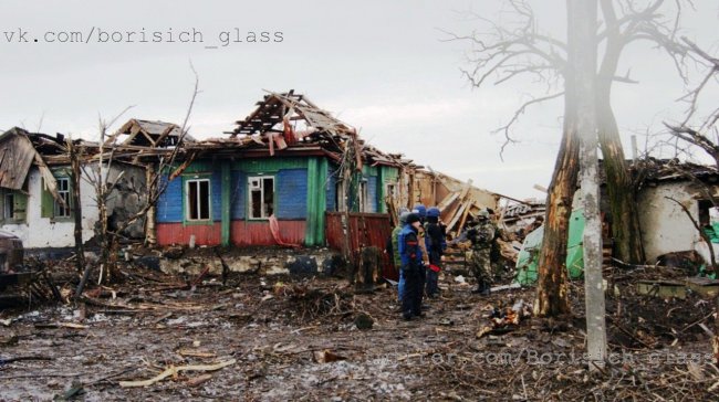 Фото-репортаж из Никишино от военкора "Борисыча"