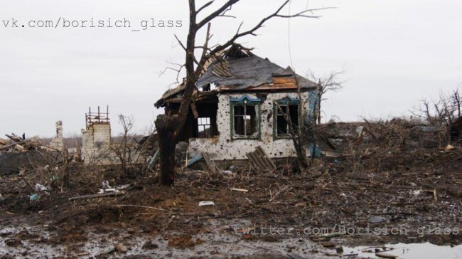 Фото-репортаж из Никишино от военкора "Борисыча"