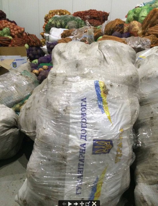 В Мариуполе нашли 40 тонн сгнивших овощей из украинской гумпомощи