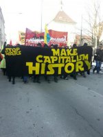 Украинцам позволили митинговать, а немцам нет